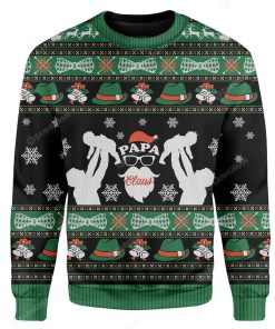 Custom Ugly Papa Claus Christmas Sweater Jumper HD-DT29101908 Ugly Christmas Sweater