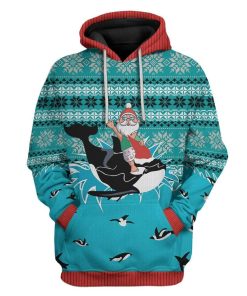 Custom Ugly Santa And Whale Apparel HD-TT29101910 3D Custom Fleece Hoodies Hoodie S