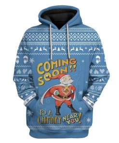 Custom Ugly Santa Apparel HD-TA30101916 3D Custom Fleece Hoodies Hoodie S 