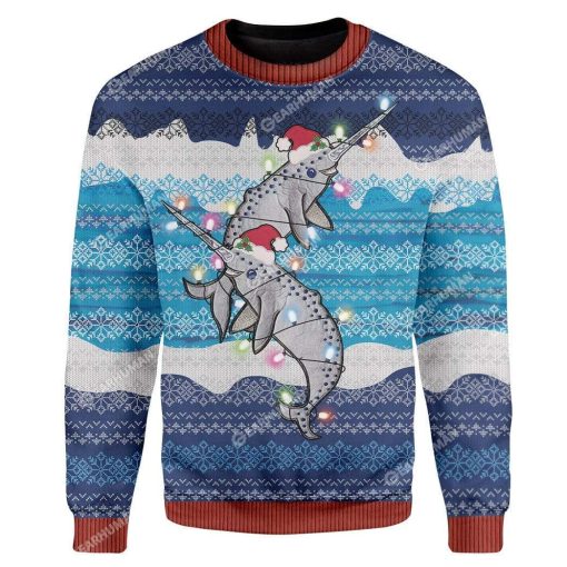 Custom Ugly Sea Creatures Christmas Sweater Jumper HD-TT01111904 Ugly Christmas Sweater