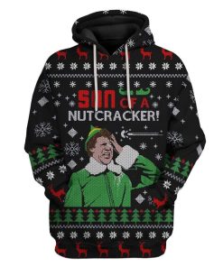 Custom Ugly Son Of A Nutcracker Apparel HD-TT21101902 3D Custom Fleece Hoodies Hoodie S