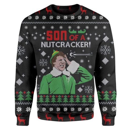 Custom Ugly Son Of A Nutcracker Christmas Sweater Jumper HD-TT21101902 Ugly Christmas Sweater