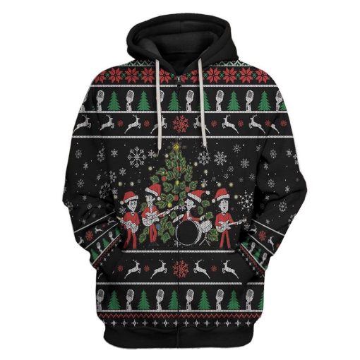 Custom Ugly The Beatles Apparel HD-TA30101906 3D Custom Fleece Hoodies Hoodie S