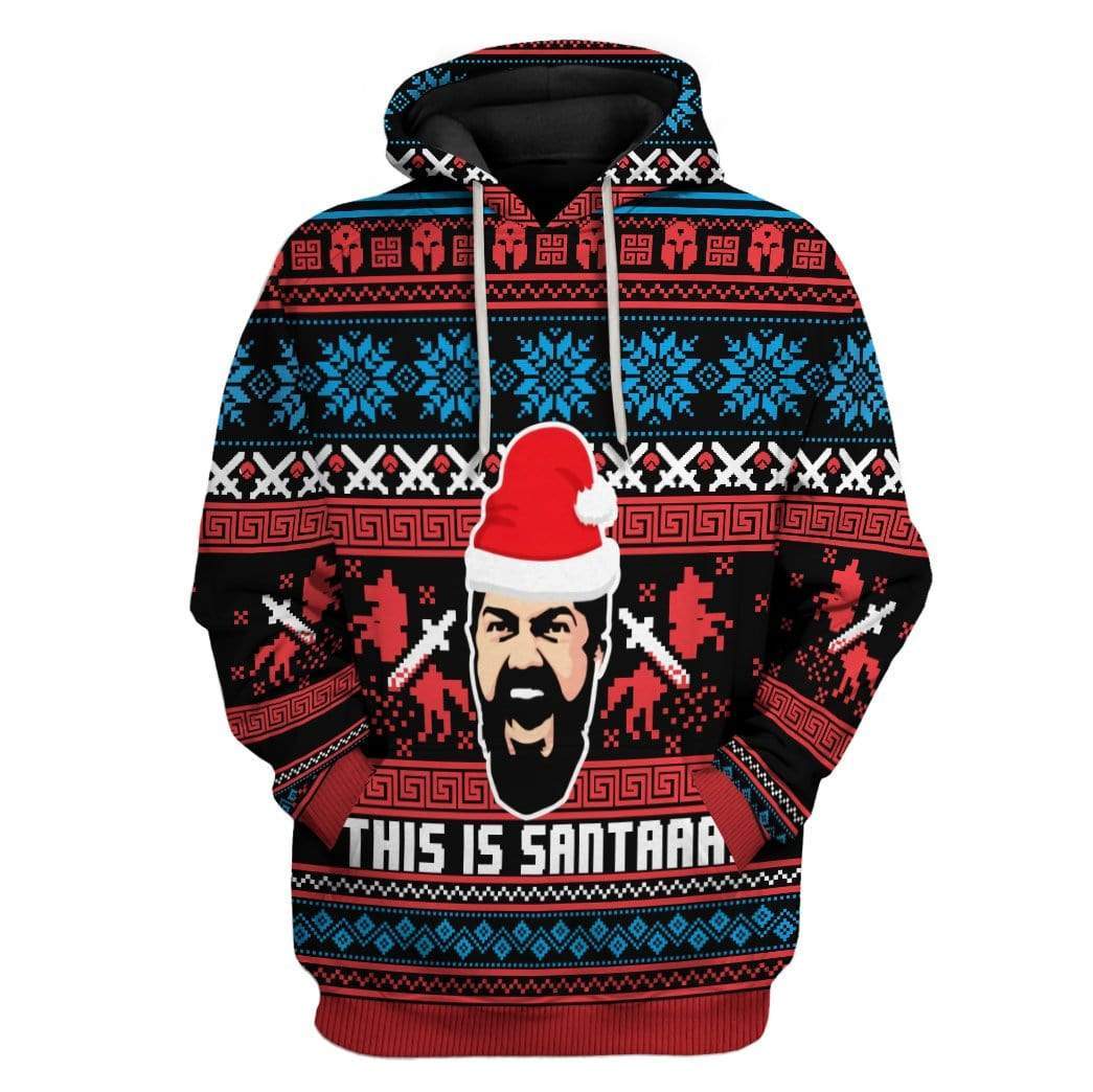 Gearhumans Custom Ugly This Is Sata Apparel 2 Custom Ugly This Is Sata Apparel HD-AT19101918 3D Custom Fleece Hoodies Hoodie S