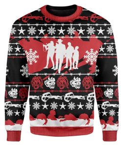 Custom Ugly Zombieland Christmas Sweater Jumper HD-AT28101905 Ugly Christmas Sweater Long Sleeve S