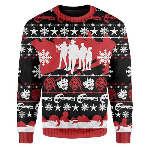 Custom Ugly Zombieland Christmas Sweater Jumper HD-AT28101905 Ugly Christmas Sweater Long Sleeve S