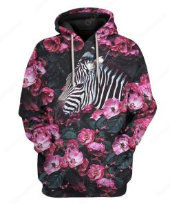 Custom Zebra Apparel HD-GH2181904 3D Custom Fleece Hoodies Hoodie S