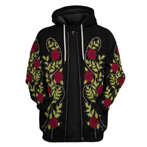 Custom ZZ Top Apparel HD-DT0691911 3D Custom Fleece Hoodies Hoodie S