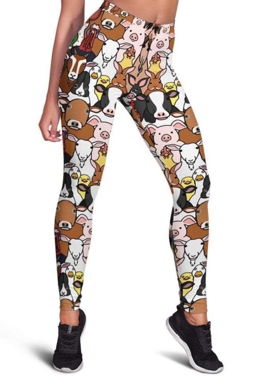 Cute animals Full-print Leggings HD-GH20058-LEG Leggings Leggings S