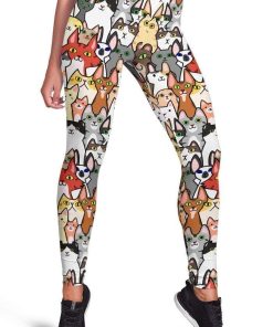 Cute animals Full-print Leggings HD-GH20059-LEG Leggings Leggings S 