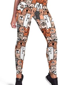Cute animals Full-print Leggings HD-GH20061-LEG Leggings Leggings S 
