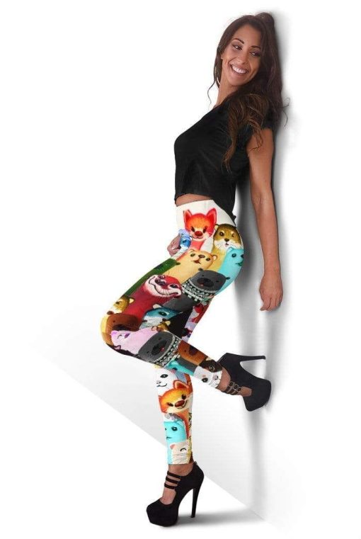 CUTE ANIMALS Full-print Leggings HD-GH20291-LEG Leggings