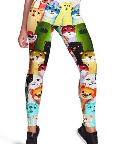 CUTE ANIMALS Full-print Leggings HD-GH20291-LEG Leggings Leggings S 