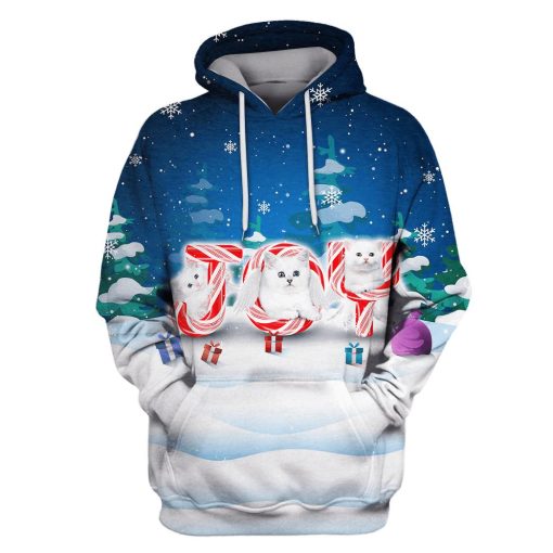 CUTE CATS Custom T-shirt - Hoodies Apparel HD-PET110382 3D Custom Fleece Hoodies Hoodie S