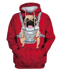 Cute Dog Custom T-shirt - Hoodies Apparel HD-PET110239 3D Custom Fleece Hoodies Hoodie S 