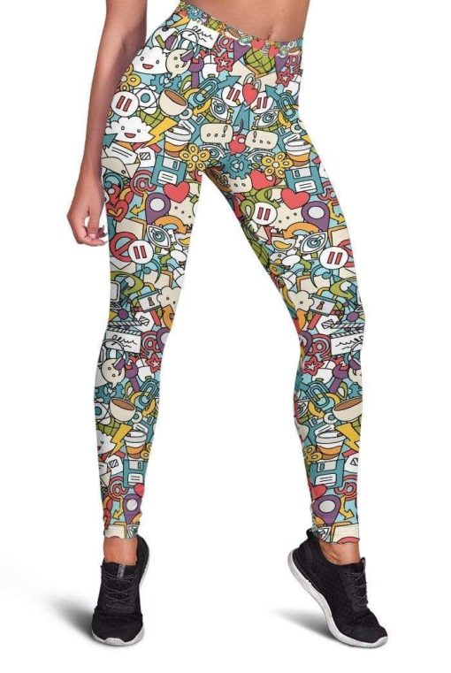 Cute Full-print Leggings HD-GH20092-LEG Leggings Leggings S
