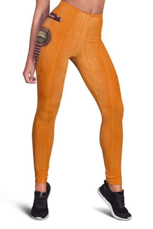 Cute guitar Full-print Leggings HD-GH20258-LEG Leggings Leggings S