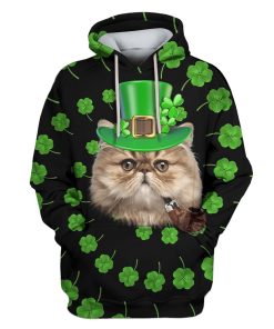 Cute Persian Custom T-shirt - Hoodies Apparel HD-PET110450 3D Custom Fleece Hoodies Hoodie S 