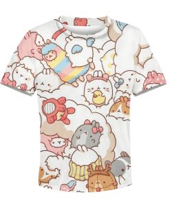 CUTE PET Kid Custom Hoodies T-shirt Apparel HD-PET110320K kid 3D apparel Kid T-Shirt XS 