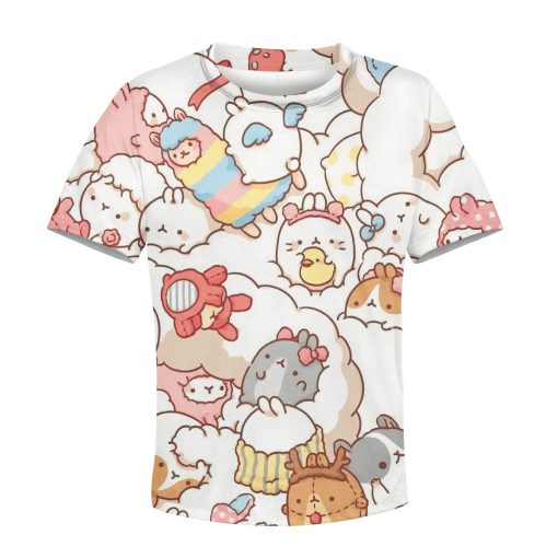 CUTE PET Kid Custom Hoodies T-shirt Apparel HD-PET110320K kid 3D apparel Kid T-Shirt XS