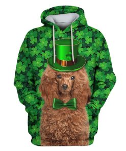 Cute poodle Custom T-shirt - Hoodies Apparel HD-PET110424 3D Custom Fleece Hoodies Hoodie S 