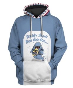 Daddy Doo doo doo Custom T-shirt - Hoodies Apparel HD-MV111373 3D Custom Fleece Hoodies Hoodie S 