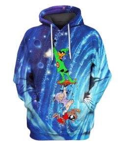 Daffy Duck T-Shirts - Zip Hoodies Apparel MV110490 3D Custom Fleece Hoodies Hoodie S 