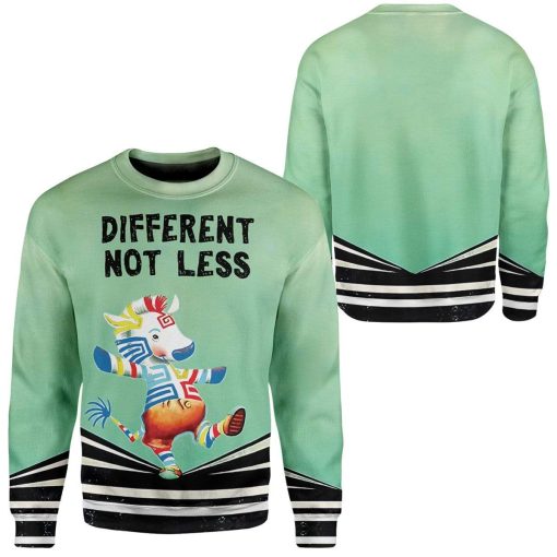 Different Not Less Custom T-Shirts Hoodies Apparel HD-QM0402203 3D Custom Fleece Hoodies