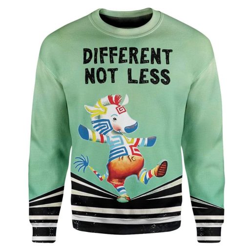 Different Not Less Custom T-Shirts Hoodies Apparel HD-QM0402203 3D Custom Fleece Hoodies Long Sleeve S