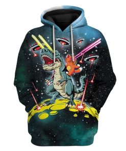 Dinosaur Cat Alliance Custom T-Shirts Hoodies Apparel CT-AT3112194 3D Custom Fleece Hoodies Hoodie S 