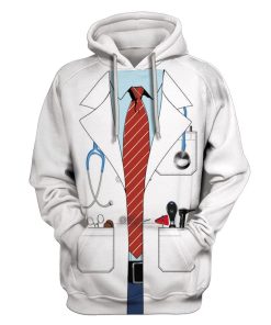 DOCTOR Custom T-shirt - Hoodies Apparel HD-GH20315 3D Custom Fleece Hoodies Hoodie S