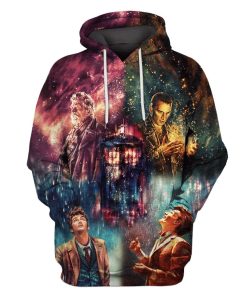 Doctor Who Custom T-shirt - Hoodies Apparel HD-MV110627 3D Custom Fleece Hoodies Hoodie S
