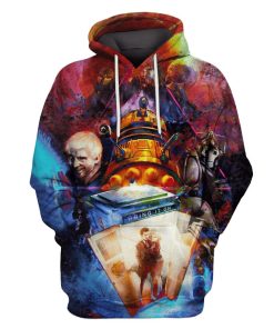 Doctor Who Custom T-shirt - Hoodies Apparel HD-MV110628 3D Custom Fleece Hoodies Hoodie S