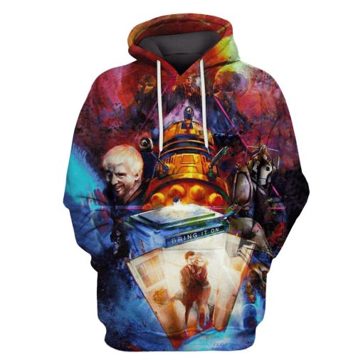 Gearhumans Doctor Who Custom T-shirt - Hoodies Apparel 1 Doctor Who Custom T-shirt - Hoodies Apparel HD-MV110628 3D Custom Fleece Hoodies Hoodie S