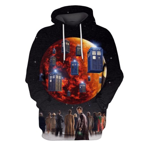 Gearhumans Doctor Who Custom T-shirt - Hoodies Apparel 1 Doctor Who Custom T-shirt - Hoodies Apparel HD-MV110629 3D Custom Fleece Hoodies Hoodie S