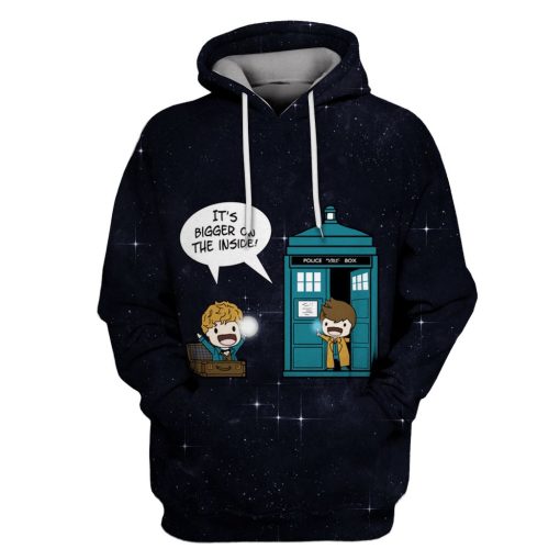 Gearhumans Doctor Who It's Bigger On The Inside Custom T-shirt - Hoodies Apparel 1 Doctor Who It's Bigger On The Inside Custom T-shirt - Hoodies Apparel HD-MV110669 3D Custom Fleece Hoodies Hoodie S