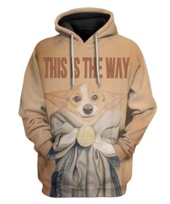 Dog Baby Yoda Custom T shirt Hoodie HD-QM2712195 3D Custom Fleece Hoodies Hoodie S 