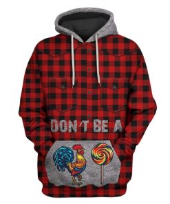Don't Be A Cock Custom T-shirt - Hoodies Apparel HD-GH1106196 3D Custom Fleece Hoodies Hoodie S 