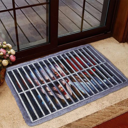 Gearhumans 3D Sewer Pennywise IT Chapter 2 Custom Doormat - Image 2