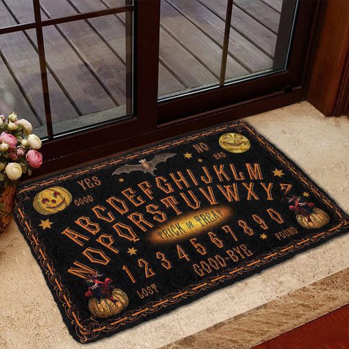 Gearhumans 3D Talking Board Ouijia Board Halloween Style Custom Doormat - Image 3