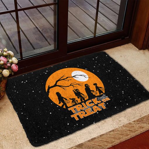 Gearhumans 3D SW Trick Or Treat Custom Doormat - Image 4