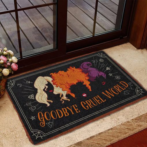 Gearhumans 3D Goodbye Cruel World Custom Doormat - Image 5