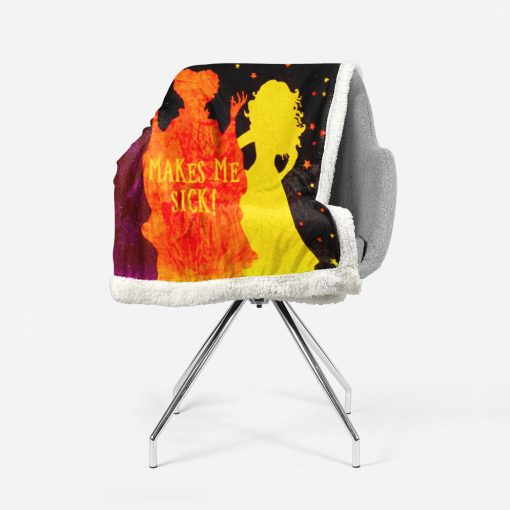 Gearhumans 3D H.P Makes Me Sick Custom Blanket - Image 2