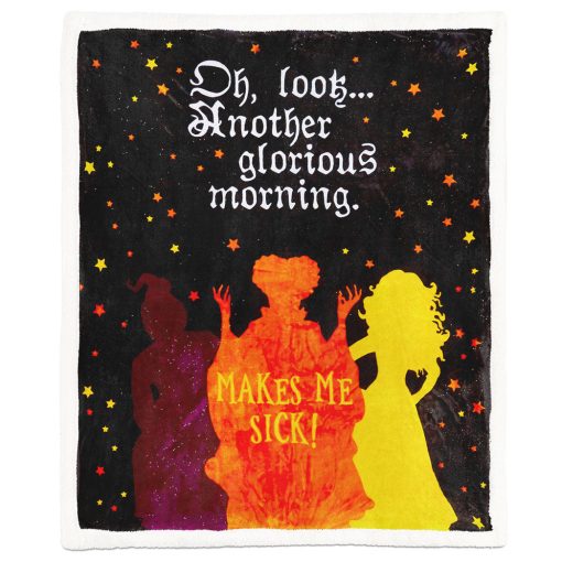 Gearhumans 3D H.P Makes Me Sick Custom Blanket