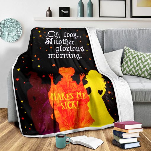 Gearhumans 3D H.P Makes Me Sick Custom Blanket - Image 4