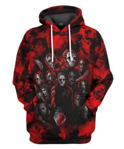 Gearhumans 3D Horror Characters Squad Custom Tshirt Hoodie Apparel