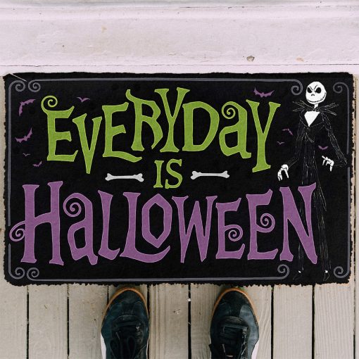 Gearhumans 3D Everyday Is Halloween Custom Doormat - Image 4