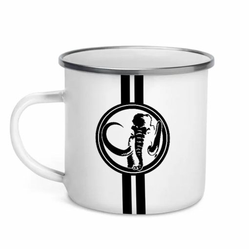 Gearhumans 3D PRMM Black Ranger Custom Name Camping Mug