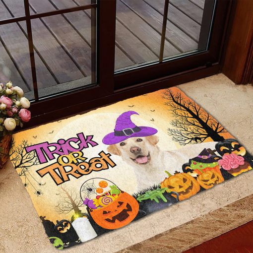 Gearhumans 3D Labrador Retriever Halloween Custom Doormat 8 Gearhumans 3D Labrador Retriever Halloween Custom Doormat - Image 7