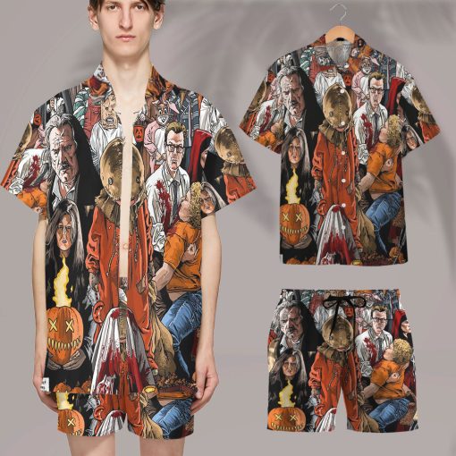 Gearhumans 3D Halloween Is Coming Custom Hawaii Shirt